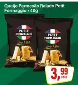 Rede Supermarket Queijo Parmesão Ralado Petit Formaggio oferta