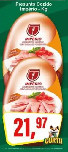 Rede Supermarket Presunto Cozido Império oferta