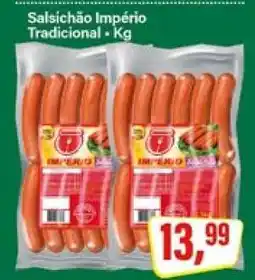 Rede Supermarket Salsichão Império Tradicional - Kg oferta