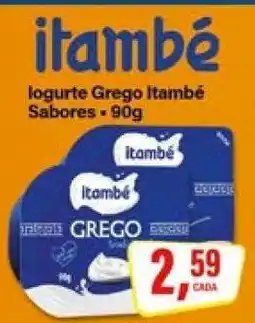 Rede Supermarket Iogurte Grego Itambé Sabores oferta