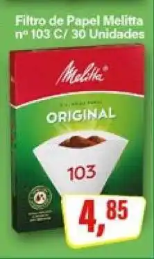 Rede Supermarket Filtro de Papel Melitta nº 103 oferta