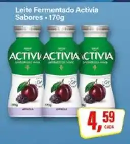 Rede Supermarket Leite fermentado Activia sabores oferta