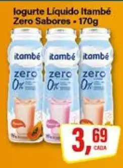 Rede Supermarket Iogurte Líquido Itambé Zero Sabores oferta