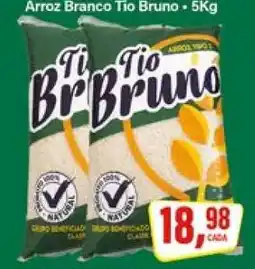 Rede Supermarket Arroz Branco Tio Bruno oferta