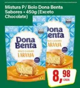 Rede Supermarket Mistura p/ Bolo Dona Benta Sabores oferta