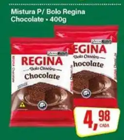 Rede Supermarket Mistura P/ Bolo Regina Chocolate - 400g oferta