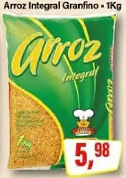 Rede Supermarket Arroz Integral Granfino oferta