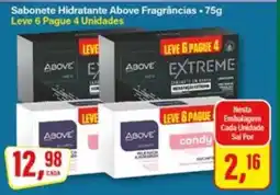 Rede Supermarket Sabonete Hidratante Above Fragrâncias oferta