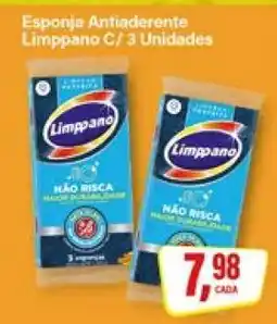 Rede Supermarket Esponja Antiadherente Limppano C/ 3 Unidades oferta