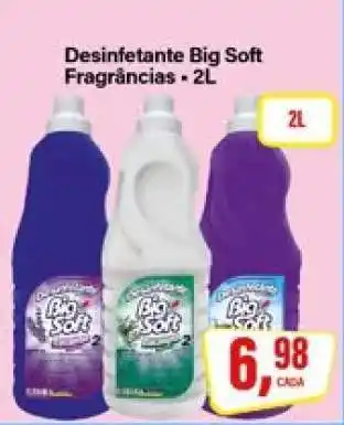 Rede Supermarket Desinfetante Big Soft Fragrâncias oferta