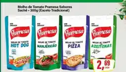 Rede Supermarket Molho de Tomate Pramesa Sabores oferta