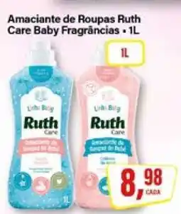Rede Supermarket Amaciante de Roupas Ruth Care Baby Fragrâncias oferta