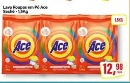 Rede Supermarket Lava Roupas em Pó Ace oferta
