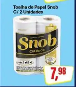 Rede Supermarket Toalha de Papel Snob C/ 2 Unidades oferta