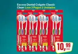 Rede Supermarket Escova Dental Colgate Classic Clean oferta