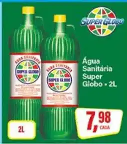 Rede Supermarket Água Sanitária Super Globo oferta