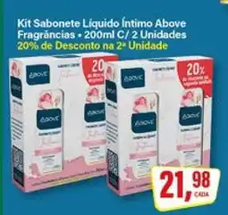 Rede Supermarket Kit Sabonete Líquido Íntimo Above oferta