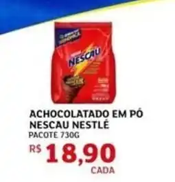 Assaí Atacadista Achocolatado em pó nescau nestlé pacote oferta