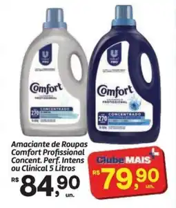 Fort Atacadista Amaciante de Roupas Comfort Profissional Concent. Perf. Intens ou Clinical oferta