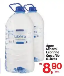 Fort Atacadista Água Mineral Lebrinha Garrafão oferta