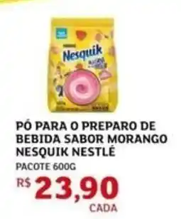 Assaí Atacadista Pó para o preparo de bebida sabor morango nesquik nestlé oferta