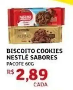Assaí Atacadista Biscoito cookies nestlé sabores pacote oferta