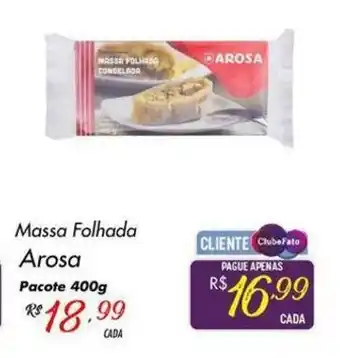 Muffato Massa Folhada Arosa 400g oferta