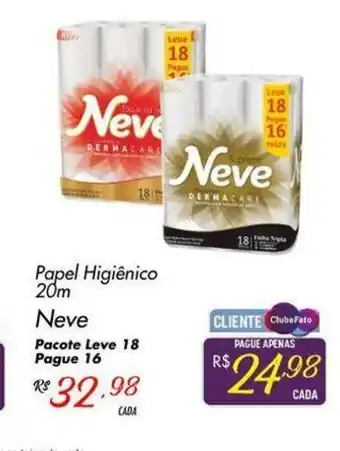 Muffato Papel Higiénico Neve 20m oferta