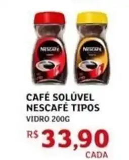 Assaí Atacadista Café solúvel nescafé tipos vidro oferta