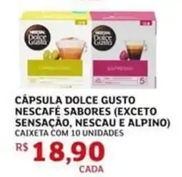 Assaí Atacadista Cápsula dolce gusto nescafé sabores oferta
