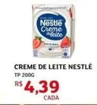 Assaí Atacadista Creme de leite nestlé oferta