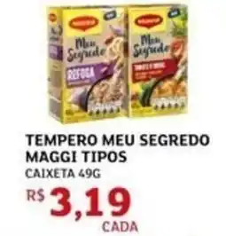Assaí Atacadista Tempero meu segredo maggi tipos oferta