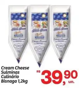 Fort Atacadista Cream Cheese Sulminas Culinário Bisnaga oferta