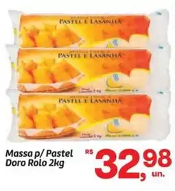 Fort Atacadista Massa p/Pastel Doro Rolo oferta