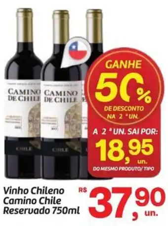 Vinho Chileno Camino Chile Reservado