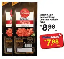 Fort Atacadista Salame Tipo Italiano Seara Gourmet Fatiado oferta