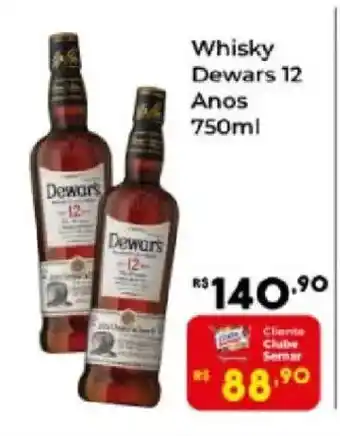 Whisky Dewars 12 Anos