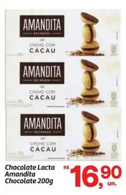 Fort Atacadista Chocolate Lacta Amandita Chocolate oferta