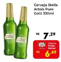 Semar Supermercado Cerveja Stella Artois Pure Gold oferta