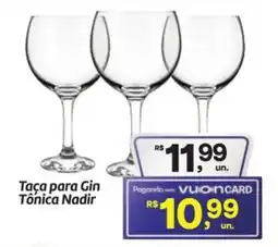 Fort Atacadista Taça para Gin Tônica Nadir oferta