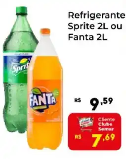 Semar Supermercado Refrigerante Sprite ou Fanta oferta