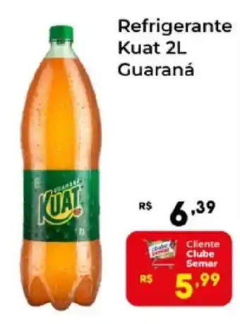 Semar Supermercado Refrigerante Kuat Guaraná oferta