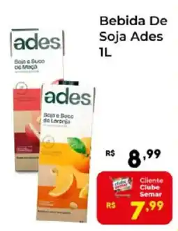 Semar Supermercado Bebida De Soja Ades oferta