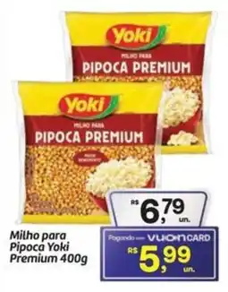Fort Atacadista Milho para Pipoca Yoki Premium oferta