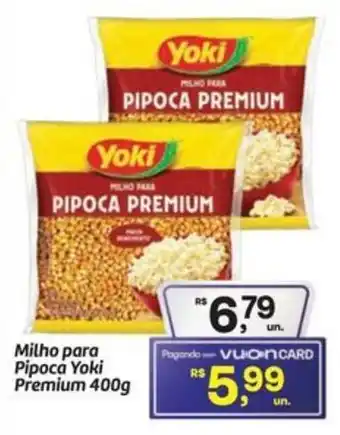 Milho para Pipoca Yoki Premium