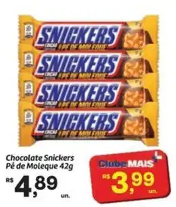Fort Atacadista Chocolate Snickers Pé de Moleque oferta