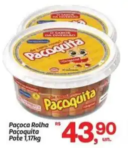 Fort Atacadista Paçoca Rolha Paçoquita Pote oferta
