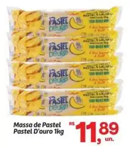 Fort Atacadista Massa de Pastel Pastel D'ouro oferta