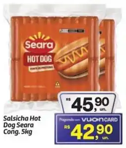 Fort Atacadista Salsicha Hot Dog Seara Cong. oferta
