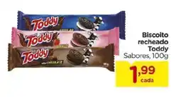 Carrefour Biscoito recheado Toddy oferta
